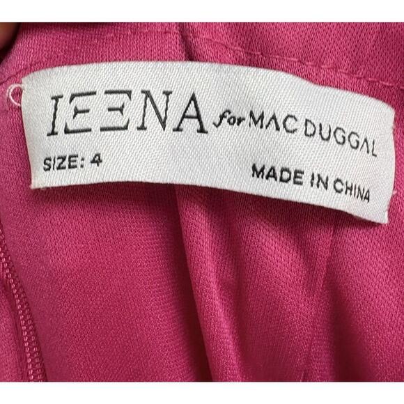 NWT Mac Duggal 27040 Sweetheart Bubble Bow Mini Dress Petal Pink Size 4 Formal - Picture 4 of 6